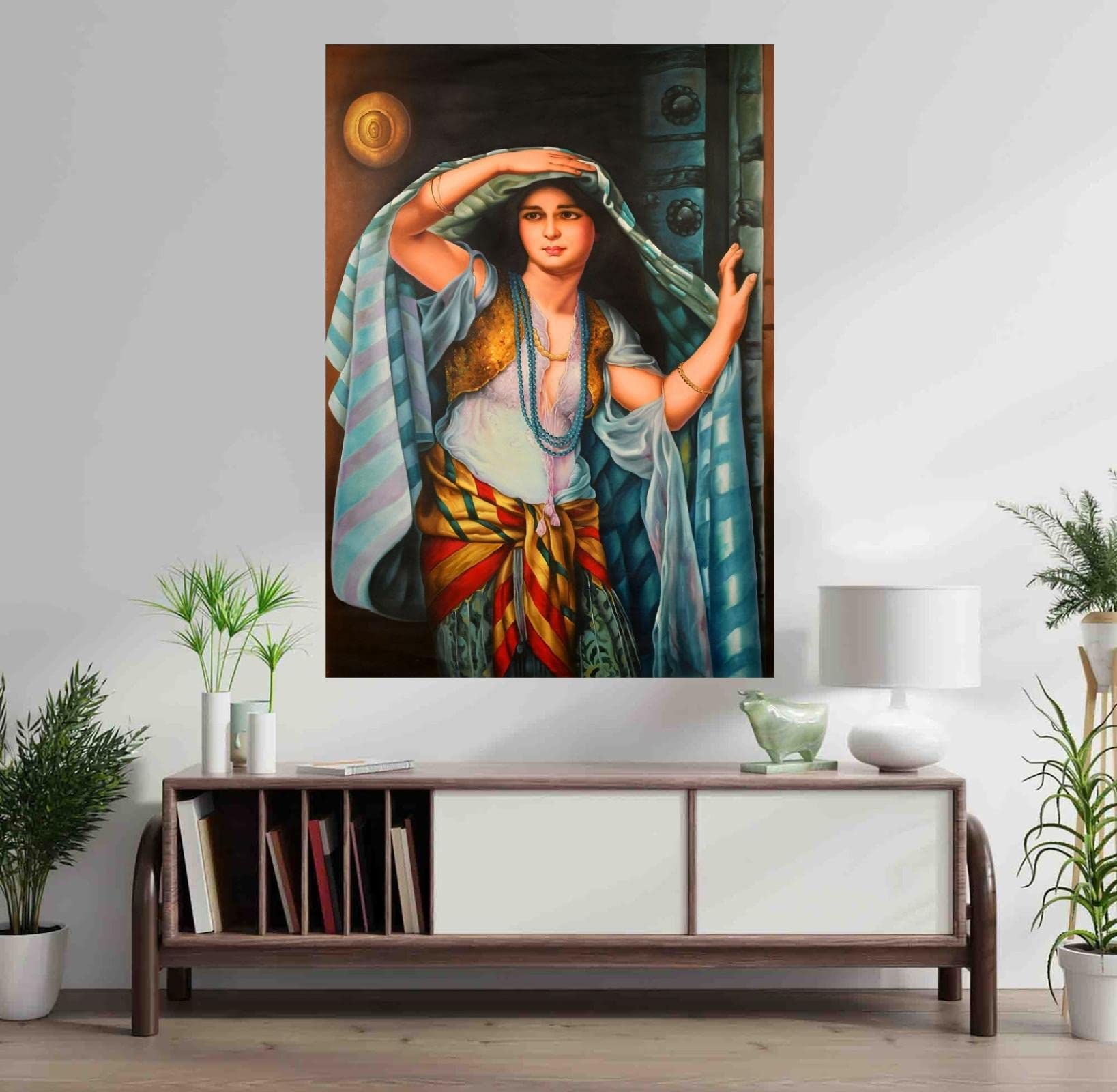 古典的な女性たちの集い 絵画　壁飾り 古典的な女性たちの集い 絵画 壁飾り